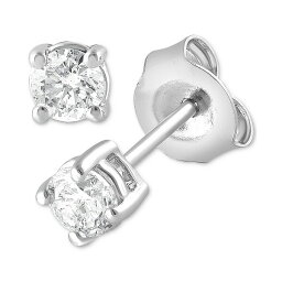 フォーエバー グロウン ダイヤモンズ メンズ ピアス・イヤリング アクセサリー Lab Grown Diamond Stud Earrings (1/3 ct. t.w.) in Sterling Silver Sterling Silver