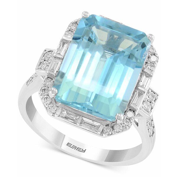 ե 쥯 ǥ  ꡼ EFFY® Aquamarine (6-7/8 ct. t.w.) & D...