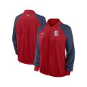 ナイキ レディース ジャケット＆ブルゾン アウター Women 039 s Red St. Louis Cardinals Authentic Collection Team Raglan Performance Full-Zip Jacket Red