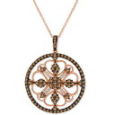 @ fB[X lbNXE`[J[Ey_ggbv ANZT[ Chocolatier&reg; Chocolate Diamond (2-1/8 ct. t.w.) & Vanilla Diamond (1/20 ct. t.w.) Mandala 18