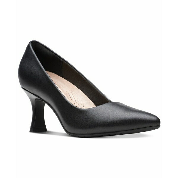 クラークス クラークス レディース パンプス シューズ Women's Kataleyna Gem Pointed-Toe Comfort Pumps Black Leather