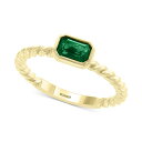 GtB[ RNV fB[X O ANZT[ EFFY&reg; Ruby (5/8 ct. t.w.) Ring in 14k Yellow Gold (Also Available in Emerald) Emerald