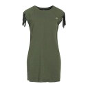 マンガーノ レディース ワンピース トップス Short dresses Military green