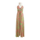 ヴァネッサ スコット レディース ワンピース トップス Long dresses Light green