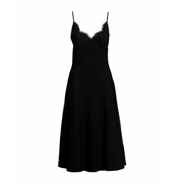 【送料無料】 ヴァレンティノ ガラヴァーニ レディース ワンピース トップス Midi dresses Black