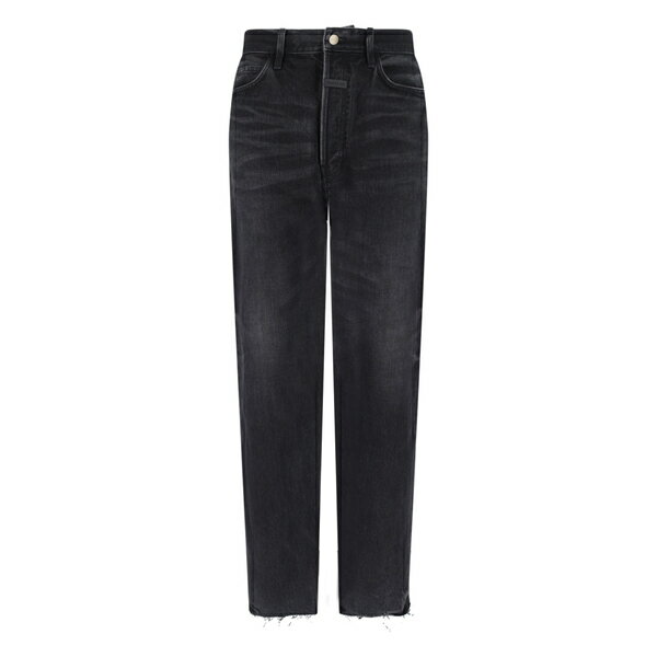 フィアオブゴッド メンズ デニムパンツ ボトムス Straight Jeans Black