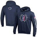 チャンピオン メンズ パーカー・スウェットシャツ アウター Champion Unisex NBA 2K League InGame Logo Powerblend Pullover Hoodie Navy