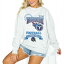 ǥ ǥ ѡåȥ  Tennessee Titans Gameday Couture Women's Run the Show Pullover Sweatshirt Ash