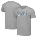 スターター メンズ Tシャツ トップス Nashville Predators Starter Tailsweep TShirt Heather Gray