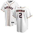 ナイキ メンズ ユニフォーム トップス Houston Astros Nike Home Replica Custom Jersey White