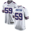 ナイキ メンズ ユニフォーム トップス Buffalo Bills Nike Custom Game Jersey White