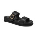 ジャニ ベルニーニ レディース サンダル シューズ Women's Gianaa Memory Foam Double Band Footbed Sandals, Created for Macy's Black