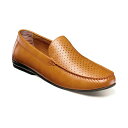 ステイシーアダムス メンズ スリッポン・ローファー シューズ Men's Conroy Perfed Slip On Shoe Tan(4)
