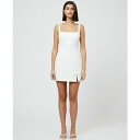 フレンチコネクション レディース ワンピース トップス Women's Whisper Bow-Trim Strappy Mini Dress Summer White