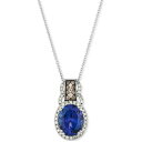 ルヴァン レディース ネックレス・チョーカー・ペンダントトップ アクセサリー Blueberry Tanzanite (2-1/2 ct. t.w.) & Di...