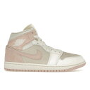 Jordan ジョーダン レディース スニーカー 【Jordan 1 Mid SE Seersucker (Women's)】 サイズ US_6(23.0cm) Coconut Milk/Legend Pink/Sail(4)