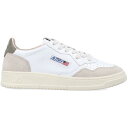 Autry オートリー レディース スニーカー 【Autry Medalist Leather Low White Covert Green Beige (Women's)】 サイズ EU_40(25.5cm) White/Covert Green(4)