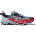 Hoka One One ホカオネオネ レディース スニーカー 【Hoka One One Speedgoat 6 Gull Stormy Skies (Wom...