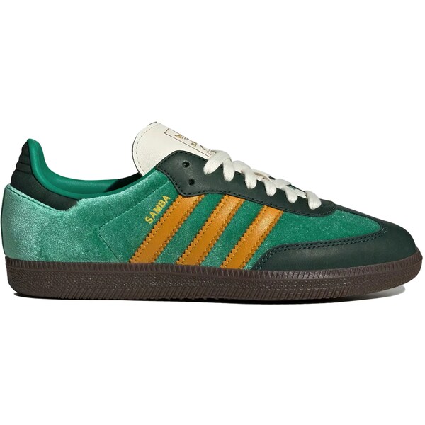 adidas アディダス レディース スニーカー 【adidas Samba OG Court Green Preloved Yellow (Women's)】 サイズ US_6.5(23.5cm) Court Green/Preloved Yellow/Collegiate Green(4)