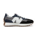 New Balance ニューバランス メンズ スニーカー 【New Balance 327 Grey Navy Black】 サイズ US_8.5(26.5cm) Grey/Navy-Black(4)