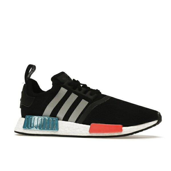 adidas アディダス メンズ スニーカー 【adidas NMD R1 Black Silver Solar Red】 サイズ US_12(30.0cm) Core Black/Silver Metallic/Solar Red