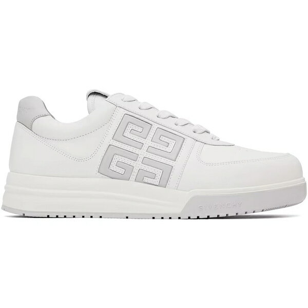 Givenchy ジバンシー メンズ スニーカー 【Givenchy G4 Low Sneaker】 サイズ EU_43.5 White Grey