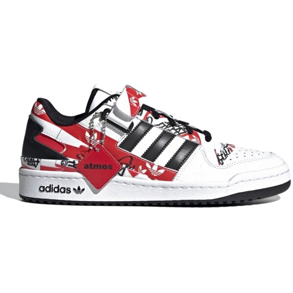 adidas アディダス メンズ スニーカー 【adidas Forum Low】 サイズ US_10.5(28.5cm) Atmos Graffiti