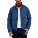 マイケルコース メンズ ジャケット＆ブルゾン アウター Men 039 s Barracuda Zip-Front Twill Bomber Jacket Danish Blue