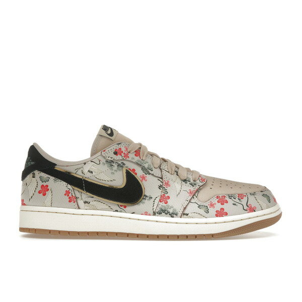 Jordan ジョーダン メンズ スニーカー 【Jordan 1 Retro Low OG Rui Hachimura Oatmeal】 サイズ US_7(25.0cm) Oatmeal/Jade Smoke-Black