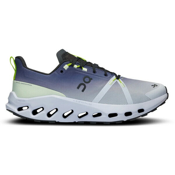 On オン メンズ スニーカー 【On Running Cloudsurfer Trail Waterproof Black Heather】 サイズ US_M_13 Black/Heather