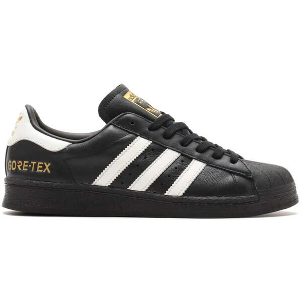 adidas アディダス メンズ スニーカー 【adidas Superstar 82 Gore-Tex atmos GID-SNK Black】 サイズ US_12.5(30.5cm) Core Black/Footwear White/Gold Metallic