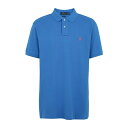 POLO RALPH LAUREN ラルフローレン ポロシャツ トップス メンズ SLIM FIT MESH POLO SHIRT Azure