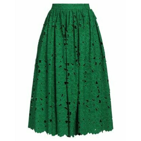 ̵ ǥ ǥ  ܥȥॹ Midi skirts Green