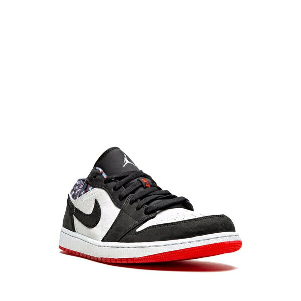 ジョーダン メンズ シューズ Air Jordan 1 Low Q54 スニーカー WHITE/BLACK-UNIVERSITY RED