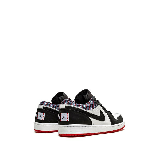 ジョーダン メンズ シューズ Air Jordan 1 Low Q54 スニーカー WHITE/BLACK-UNIVERSITY RED