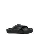 【送料無料】 ジル・サンダー メンズ サンダル シューズ Sandals Black