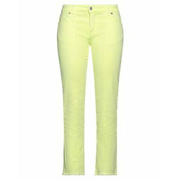 【送料無料】 アニエバイ レディース デニムパンツ ボトムス Jeans Yellow