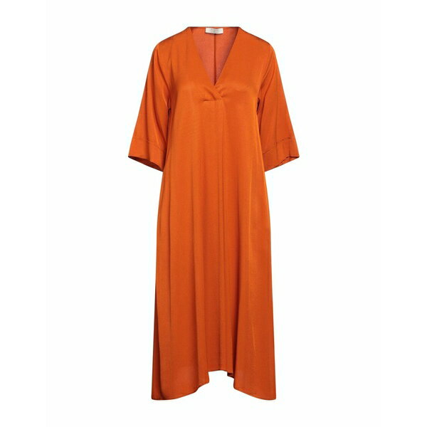 【送料無料】 ビートライス レディース ワンピース トップス Midi dresses Rust