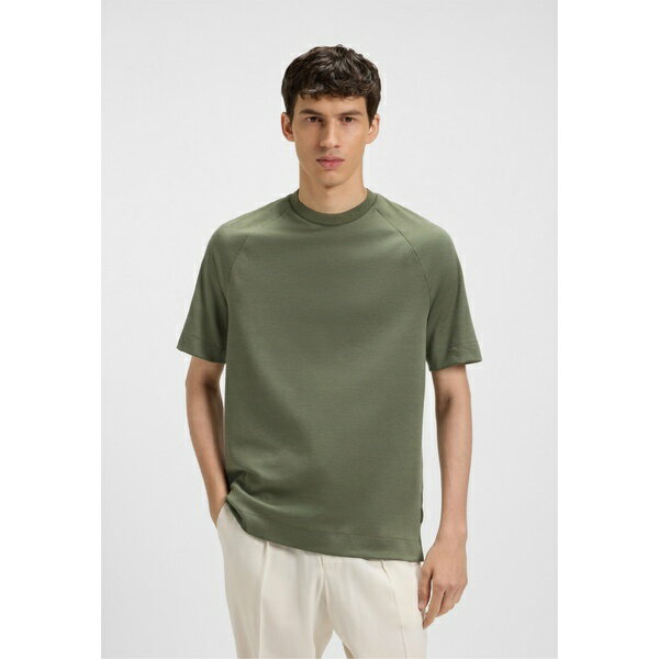 ボス メンズ Tシャツ トップス THOMPSON - Basic T-shirt - medium green