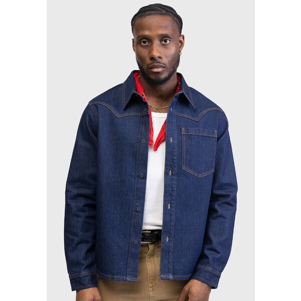 リディファイン レベル メンズ シャツ トップス KIM - Shirt - dark blue