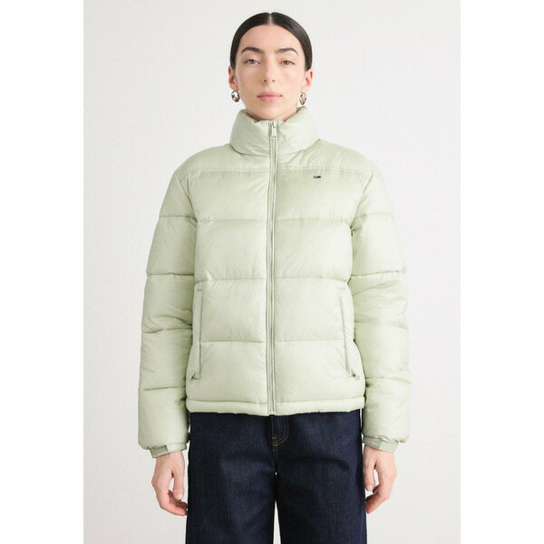 トミーヒルフィガー レディース ジャケット＆ブルゾン アウター HOOD PUFFER - Winter jacket - misty ..