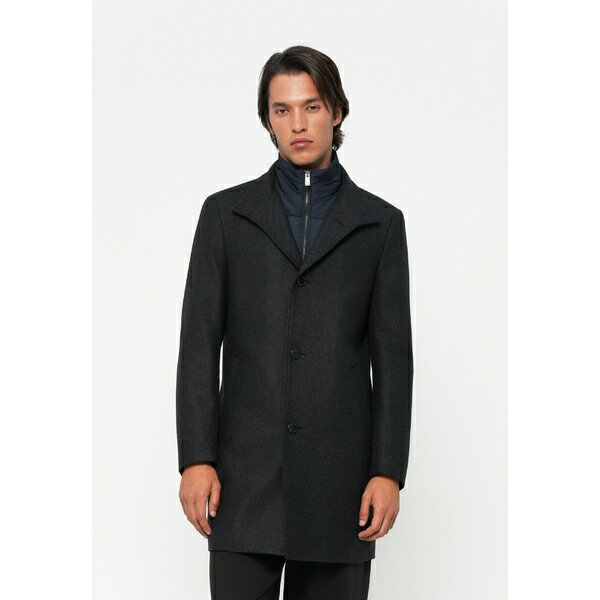 ボス メンズ アウター コート dark blue 全商品無料サイズ交換