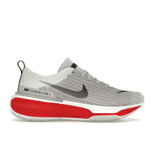 Nike ナイキ メンズ スニーカー 【Nike ZoomX Invincible Run 3 White Fire Red】 サイズ US_8(26.0cm) White/Fire Red/Cement Grey/Black Nike ナイキ メンズ スニーカー 【Nike ZoomX Invincible Run 3 White Fire Red】 サイズ US_8(26.0cm) White/Fire Red/Cement Grey/Black