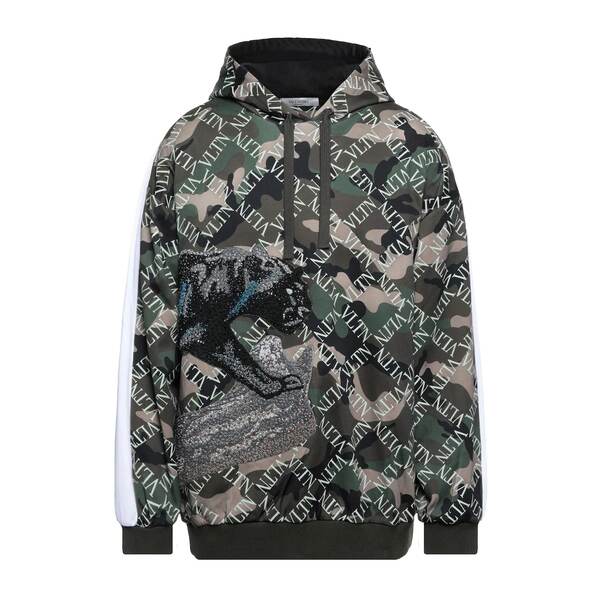 ヴァレンティノ VALENTINO メンズ パーカー・スウェットシャツ アウター Sweatshirts Military green