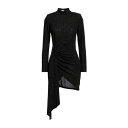 VANESSA SCOTT ヴァネッサ スコット ワンピース トップス レディース Short dresses Black