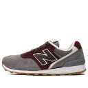 New Balance ニューバランス レディース スニーカー Gray/Wine Red 【(WMNS) New Balance 996 Series Grey/Red WR996GR】 サイズ US_5(22.0cm)