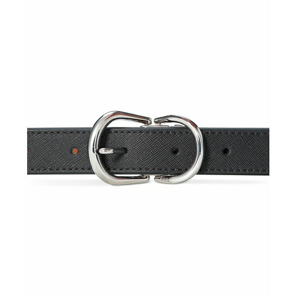 ラルフローレン ラルフローレン レディース ベルト アクセサリー Reversible Crosshatch Leather Belt Black/Lauren Tan