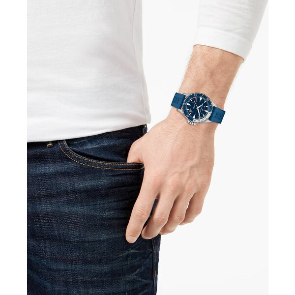 ハミルトン カーキ 腕時計（レディース） ハミルトン レディース 腕時計 アクセサリー Unisex Swiss Automatic Khaki Scuba Blue Rubber Strap Watch 40mm Blue
