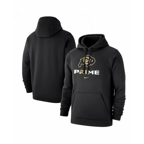 コーチ ナイキ レディース パーカー・スウェットシャツ アウター Men's Black Colorado Buffaloes Coach Prime Pullover Hoodie Black