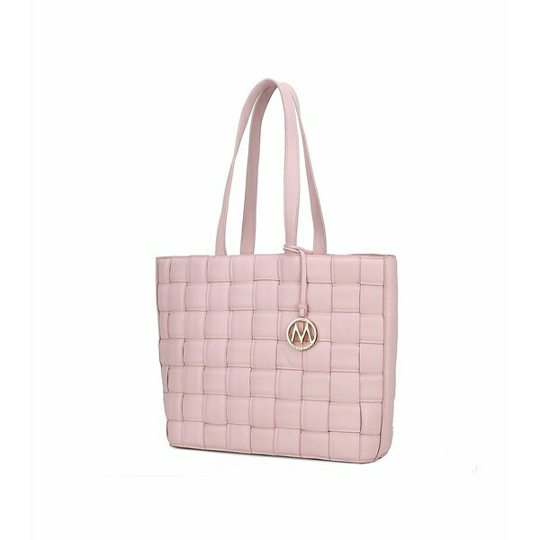 楽天astyMKFコレクション レディース トートバッグ バッグ Rowan Woven Women's Tote Bag by Mia K Pink